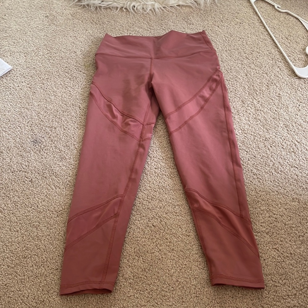 Aerie Pink Leggings: Size Medium